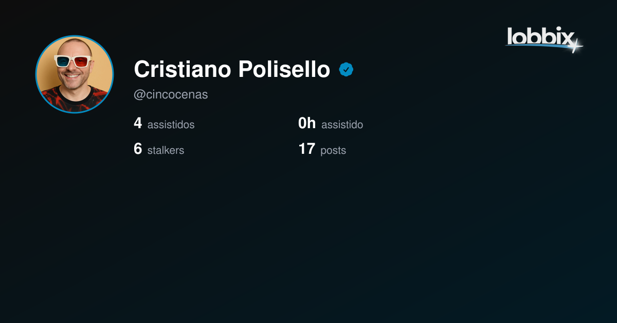 Perfil de Cristiano Polisello na Lobbix+